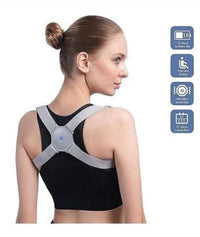 Smart Posture Corrector Brace with Vibration Reminder – Adjustable Back & Shoulder Support for Men & Women