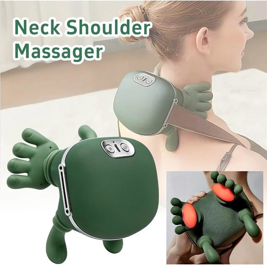 Electric Neck & Shoulder Massager with Heat – Deep Tissue Relaxation & Pain Relief Device