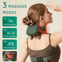 Electric Neck & Shoulder Massager with Heat – Deep Tissue Relaxation & Pain Relief Device