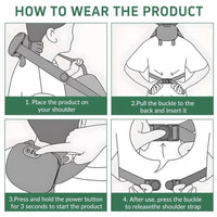 Electric Neck & Shoulder Massager with Heat – Deep Tissue Relaxation & Pain Relief Device