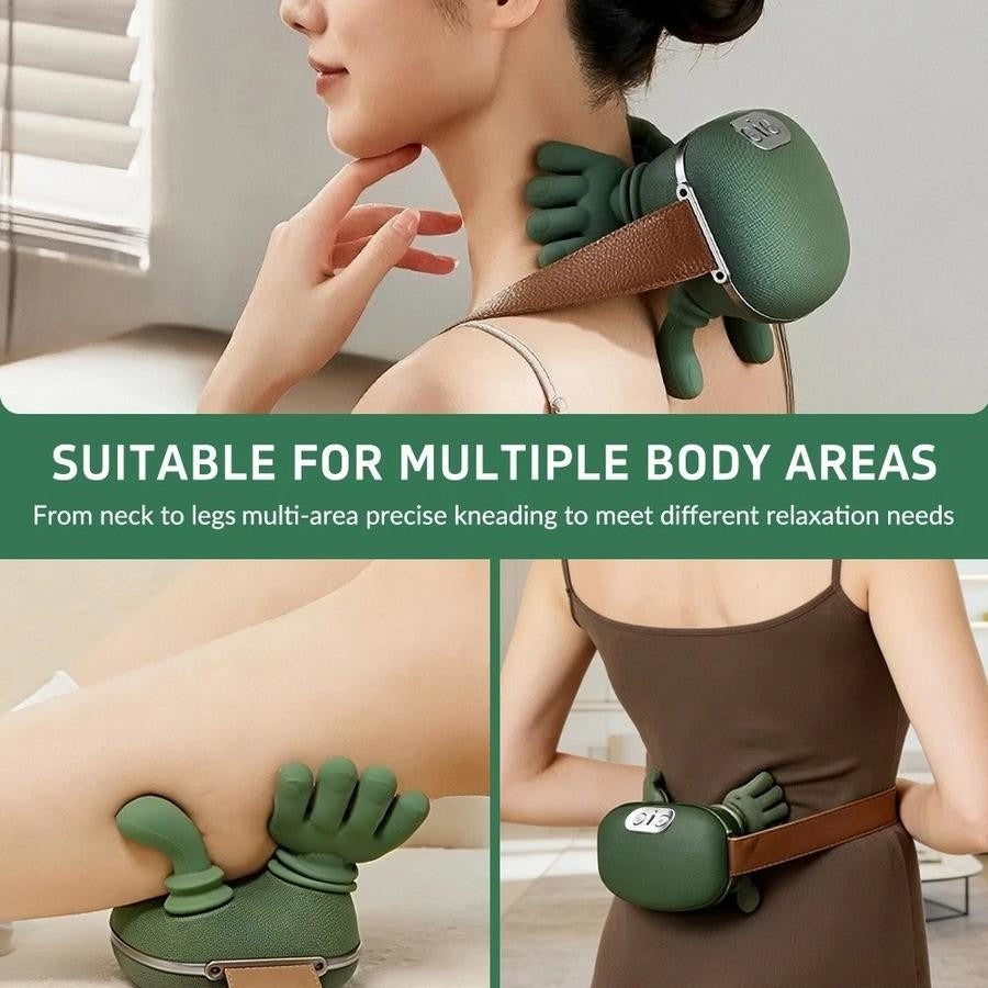 Electric Neck & Shoulder Massager with Heat – Deep Tissue Relaxation & Pain Relief Device